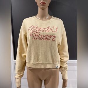 WashU Bears Cream Sweater